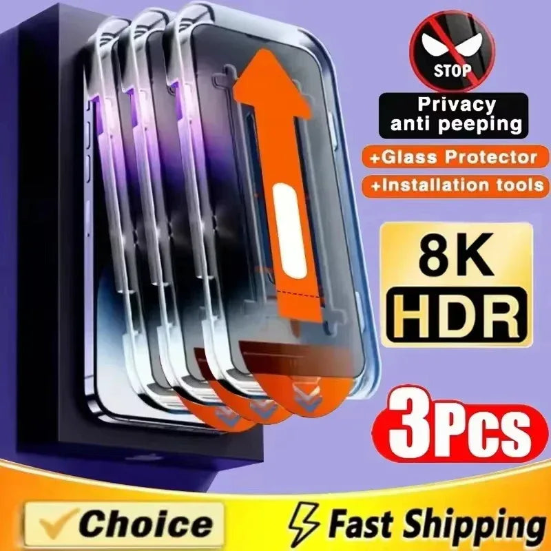 AKABEILA 8K Oleophobic Coating Screen Protectors - ShopHub