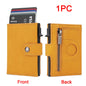 Carbon Fiber Rfid Blocking Mens Credit Card Holder Airtag Wallet