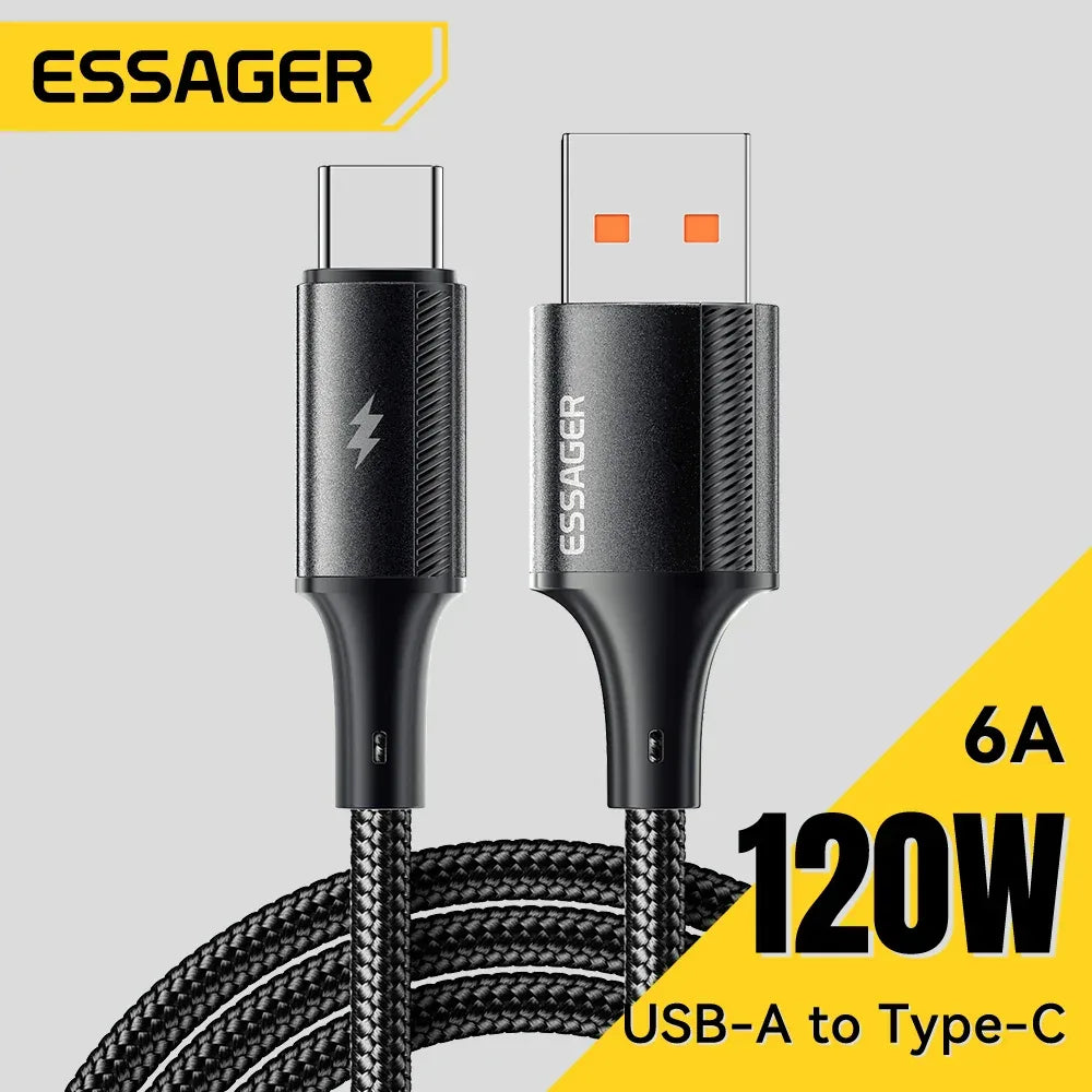 Essager 120W 6A Fast Charging Cable - ShopHub