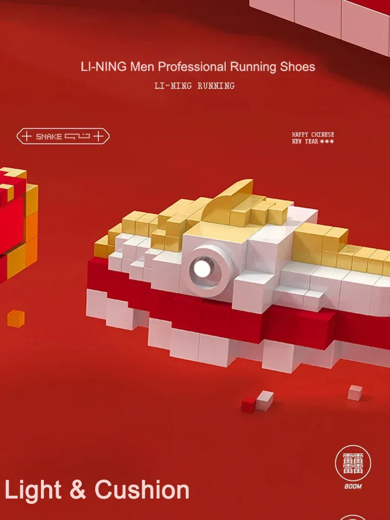 Li-Ning Men's SHADOW 3 ESSENTIAL Running Shoes - ShopHub