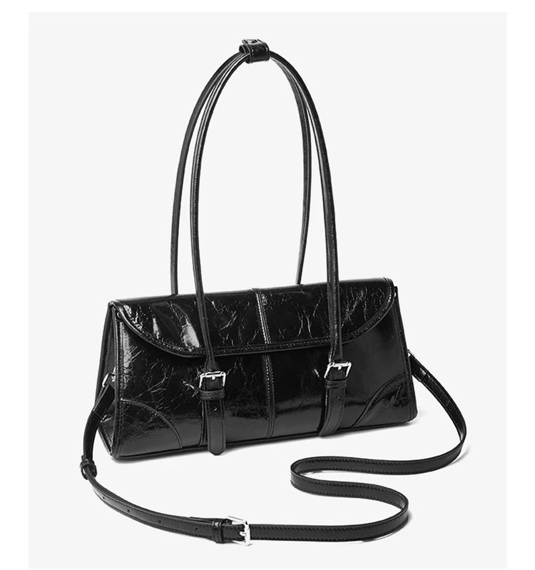 FOXER Women's Genuine Leather Shoulder Bag