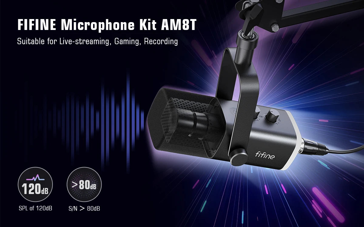 FIFINE Gaming Microphone Kit: Elevate Your Streaming and Gaming Experience