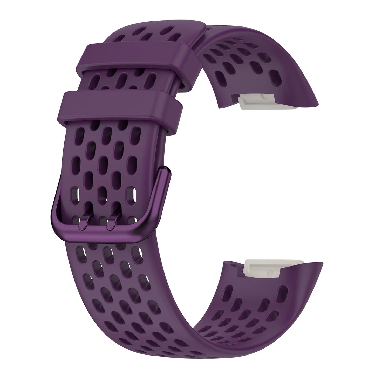Silicone Sports Strap for the Fitbit Charge 5/6 Series (12 colours available) Habicare