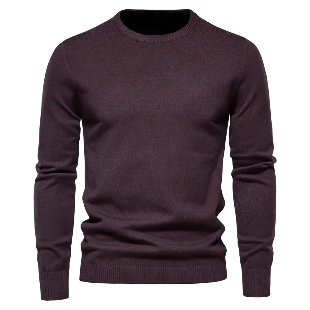 AIOPESON O-Neck Pullover Men's Sweaters - ShopHub