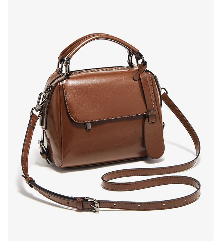 FOXER Split Leather Women's Handbag