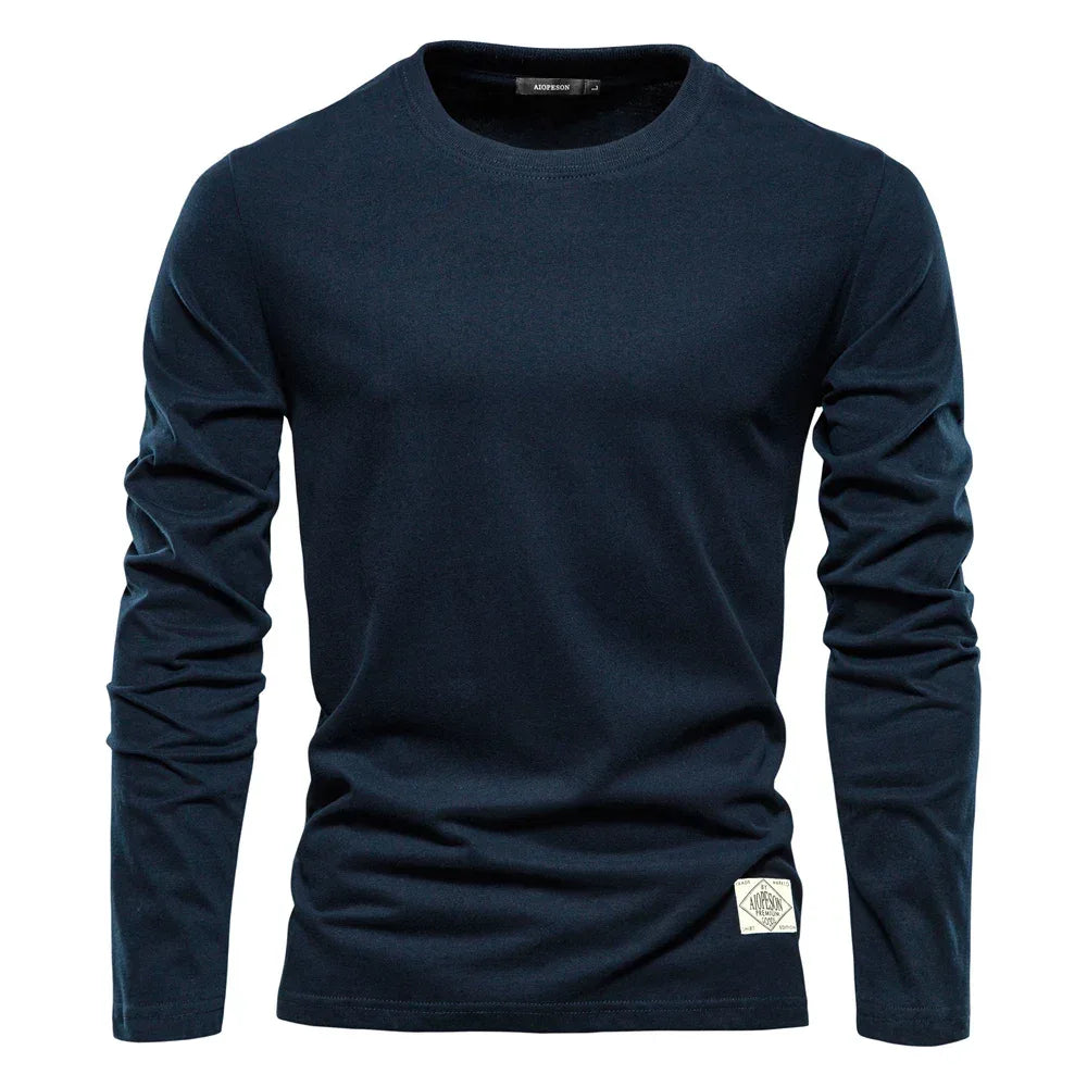 AIOPESON 100% Cotton Long Sleeve Shirts - ShopHub