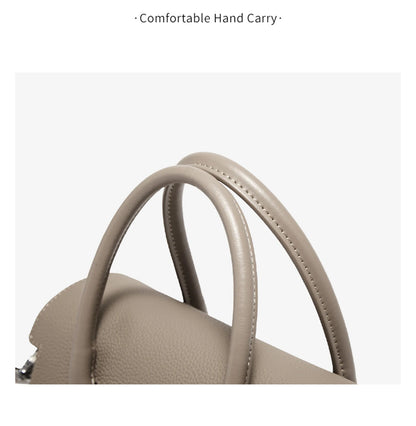 FOXER Retro Luxury Top-handle Bag for Women Genuine Leather Laies Shoulder Bag Female Crossbody Handbag Work Purse 2026 New