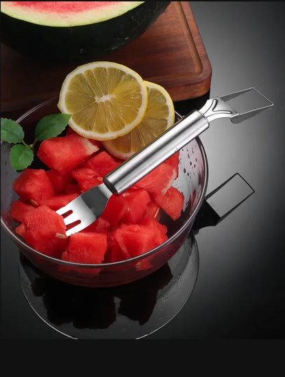 Stainless Steel Watermelon Cutter Tool for Effortless Slicing