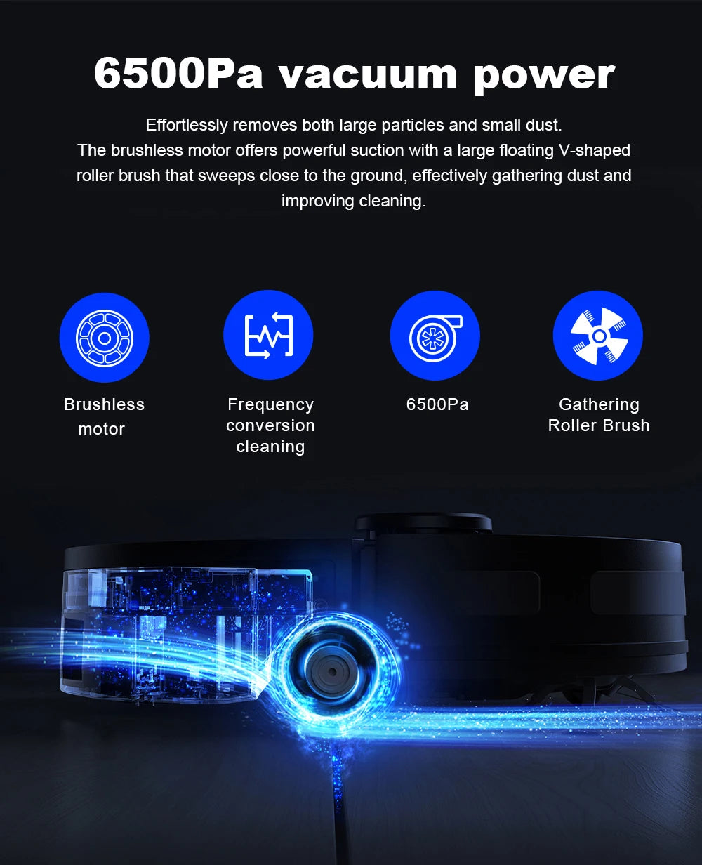 Liectroux M70 Pro Robot Vacuum Cleaner & Mop