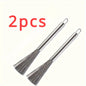 Commercial Stainless Steel Scrubber - Heavy Duty Long Handle Rust-Resistant for Pots, Pans & Grill Cleaning