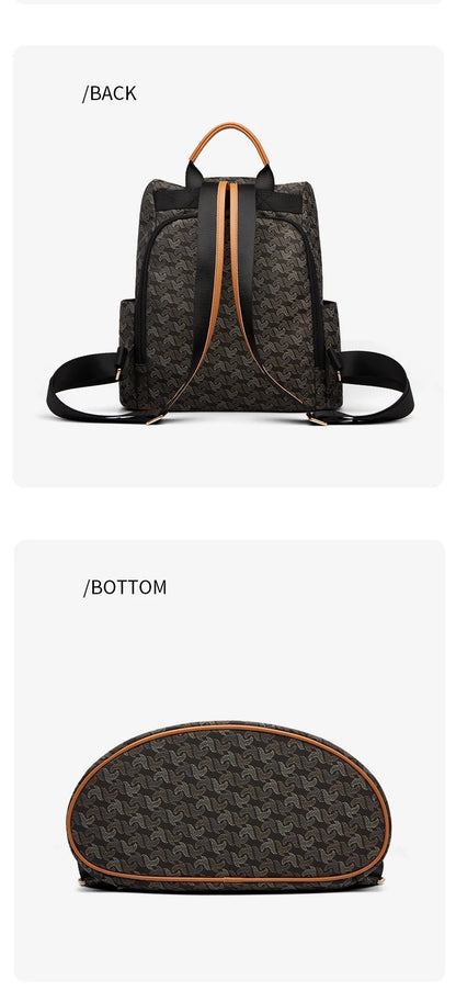 ZOOLER Nylon Embossed Backpack