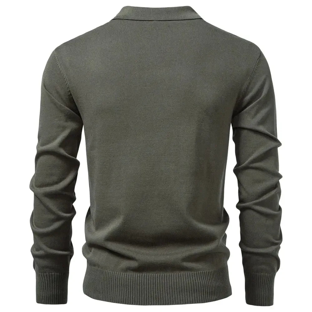 AIOPESON Premium Solid Colour Jumpers - ShopHub