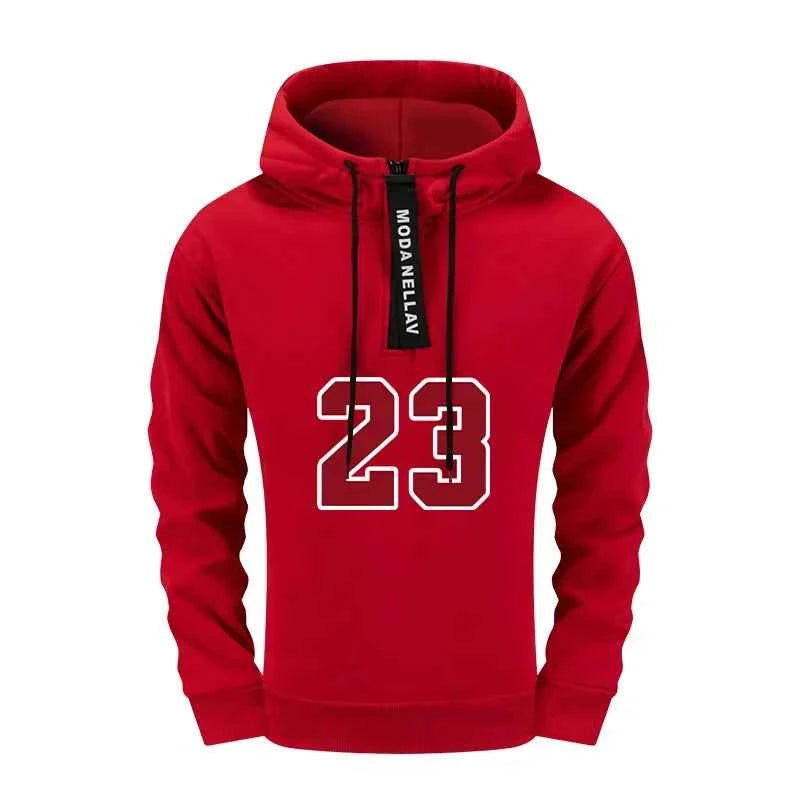 Mens Urban Fashion Tracksuit Set - 2 Piece Half Zip Hoodie & Sweatpants for Streetwear, Perfect Men's Tracksuit Set for Autumn & Winter Casual Sporty Jogging