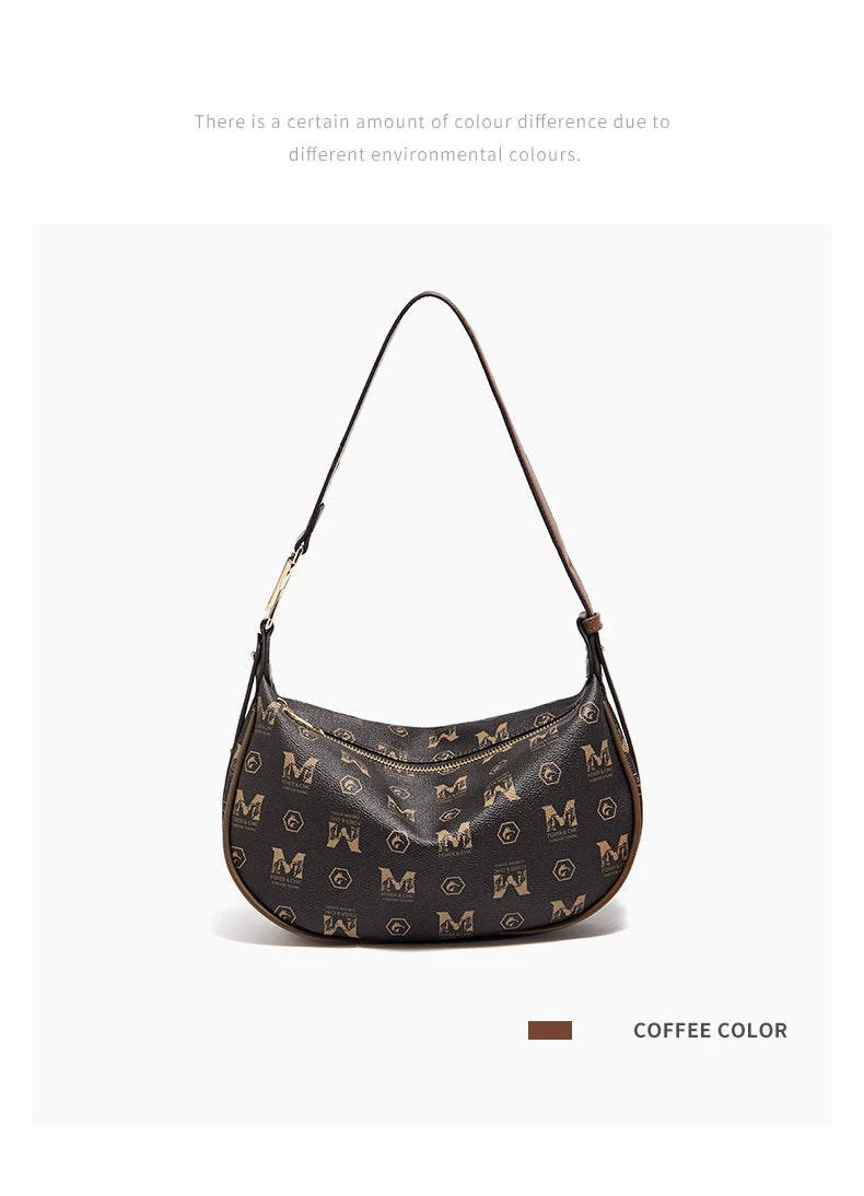 FOXER PVC Leather Women's Shoulder Bag