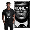 COOLMIND Unisex Money Graphic Cotton T-Shirt | Unisex