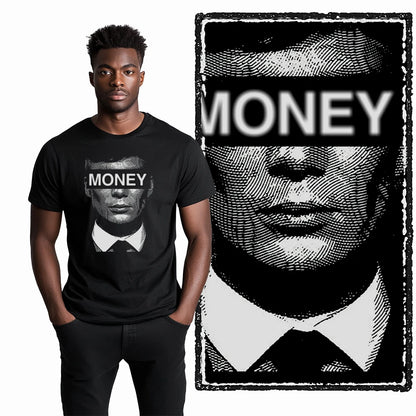 COOLMIND Unisex Money Graphic Cotton T-Shirt | Unisex