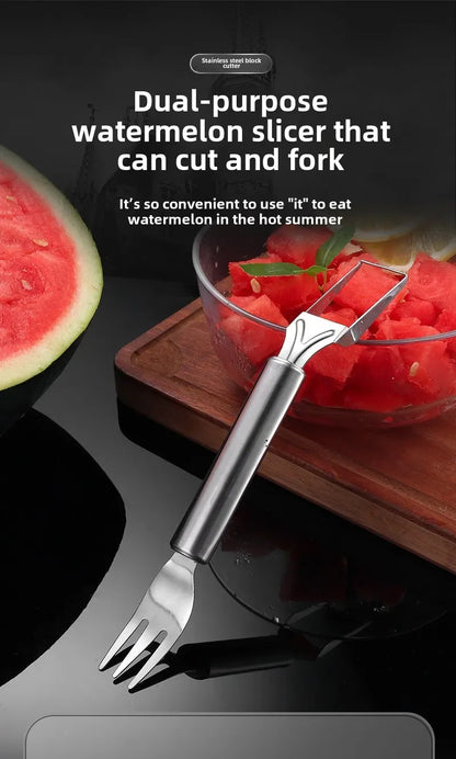 Stainless Steel Watermelon Cutter Tool for Effortless Slicing