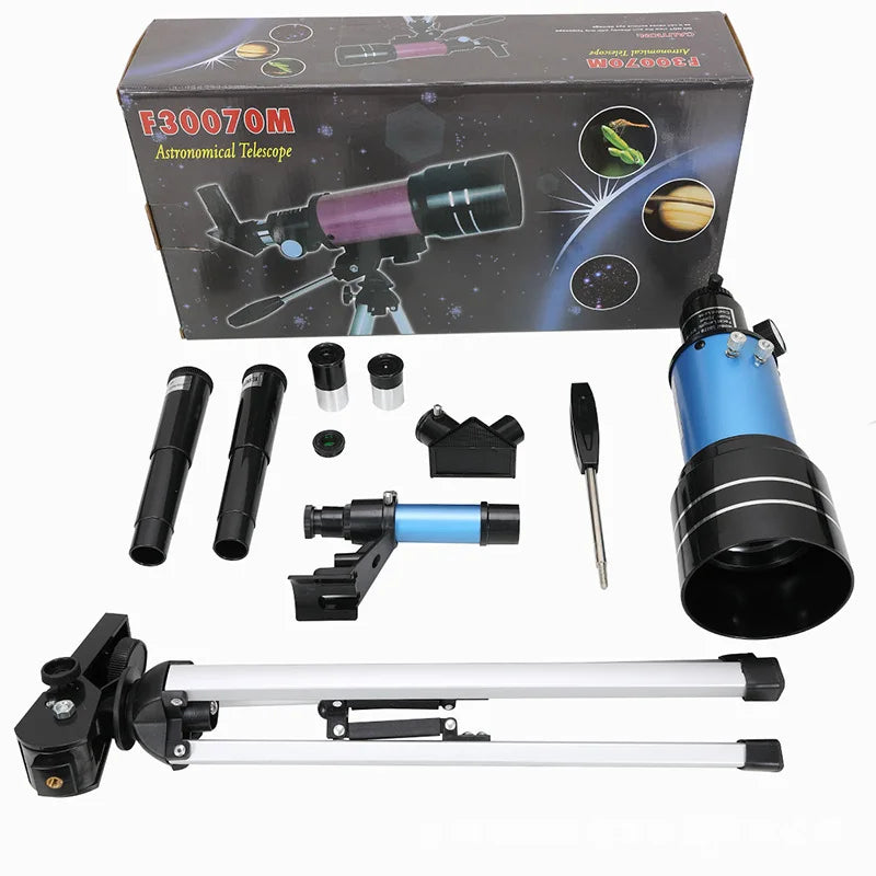 Astronomical Telescope – HD High Magnification with Finder (2 colours available) Habicare