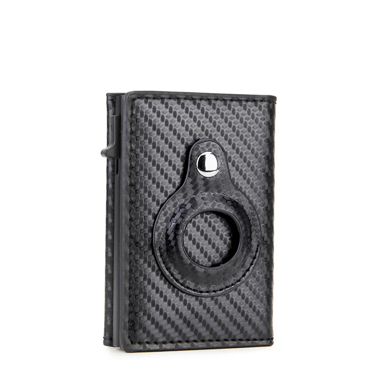 Rfid Carbon Fibe Airtag Wallets