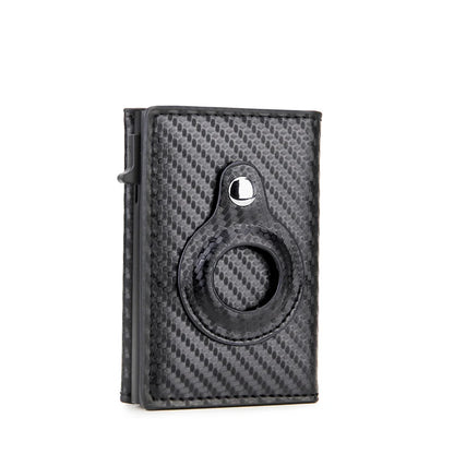 Rfid Carbon Fibe Airtag Wallets