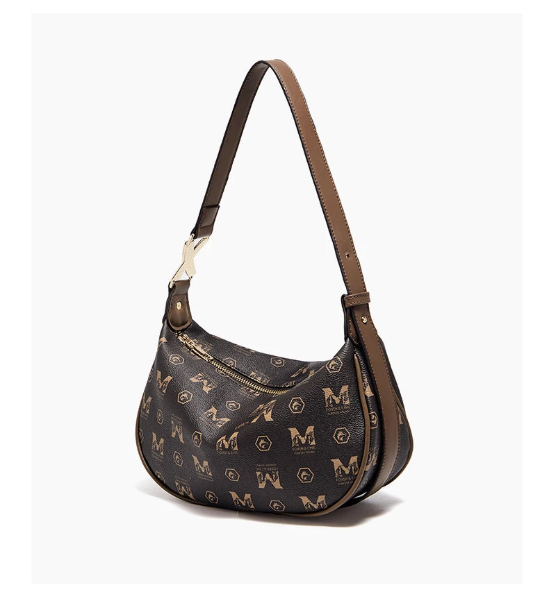 FOXER PVC Leather Women's Shoulder Bag