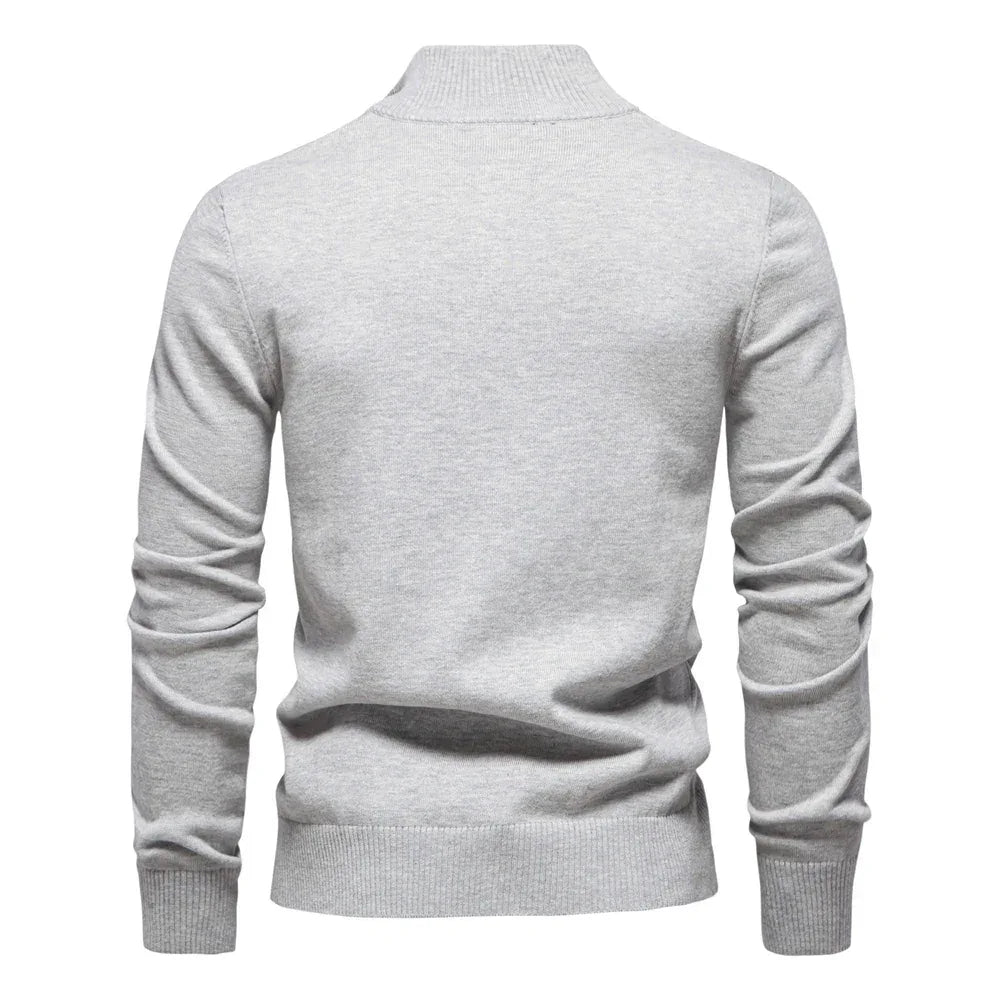 AIOPESON Men's Ribbed Turtleneck Sweaters - ShopHub