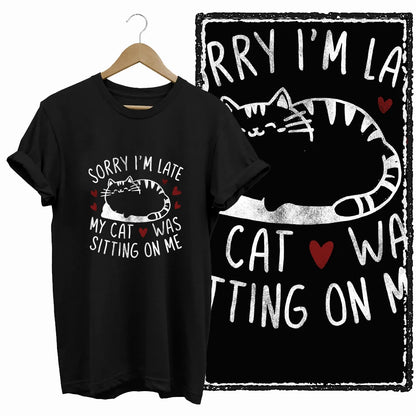 COOLMIND Cat Lover Graphic Cotton T-Shirt | Women's Relaxed Fit