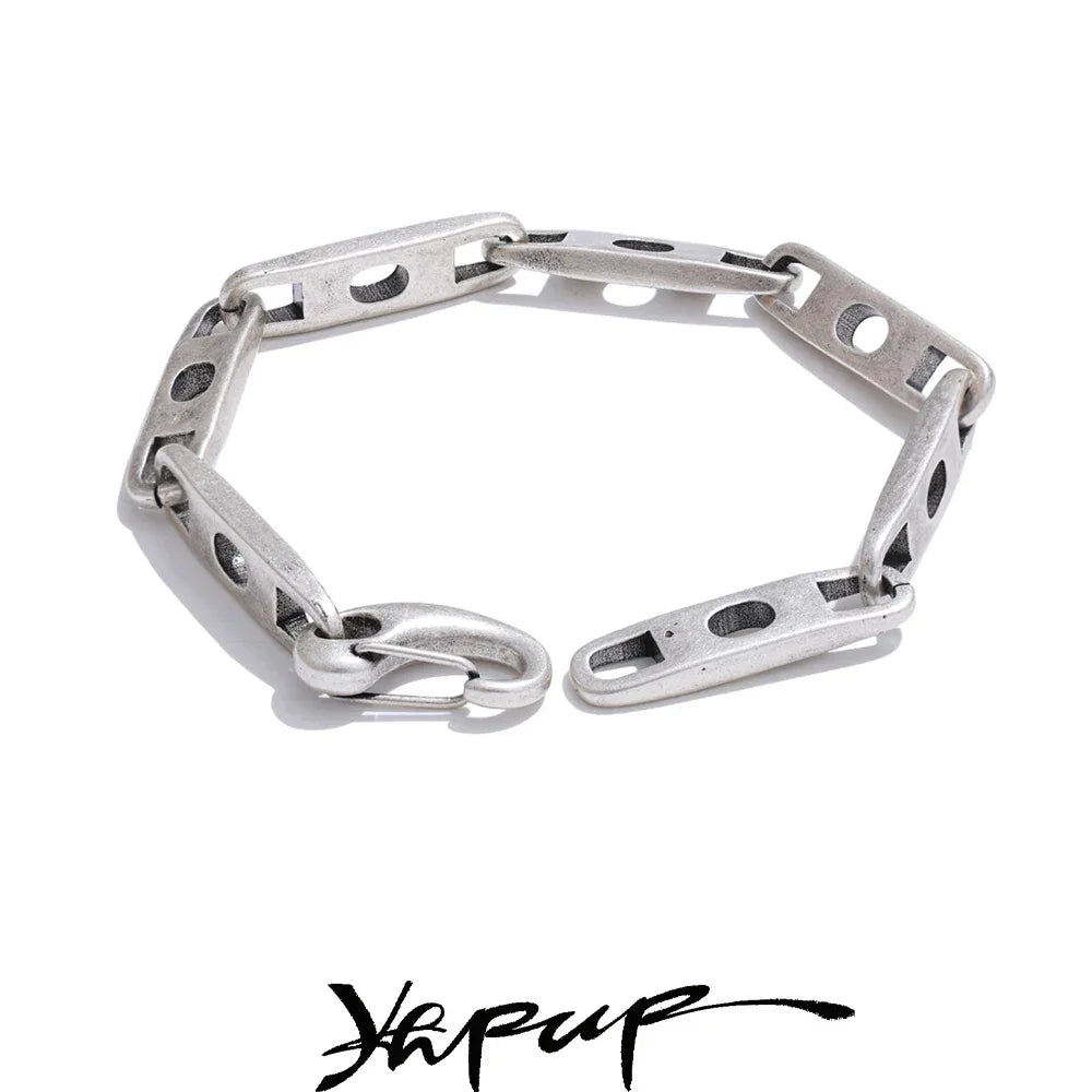 Punk Hip Hop Stainless Steel Vintage Bracelet - ShopHub