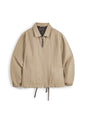 MADEN Men's Linen Lyocell Blend Jacket Notch Lapel Lightweight Zip Front Refined Business Casual Elevated Workwear Summer Autumn