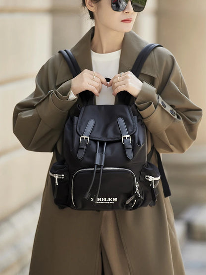 ZOOLER Oxford & Leather Backpack