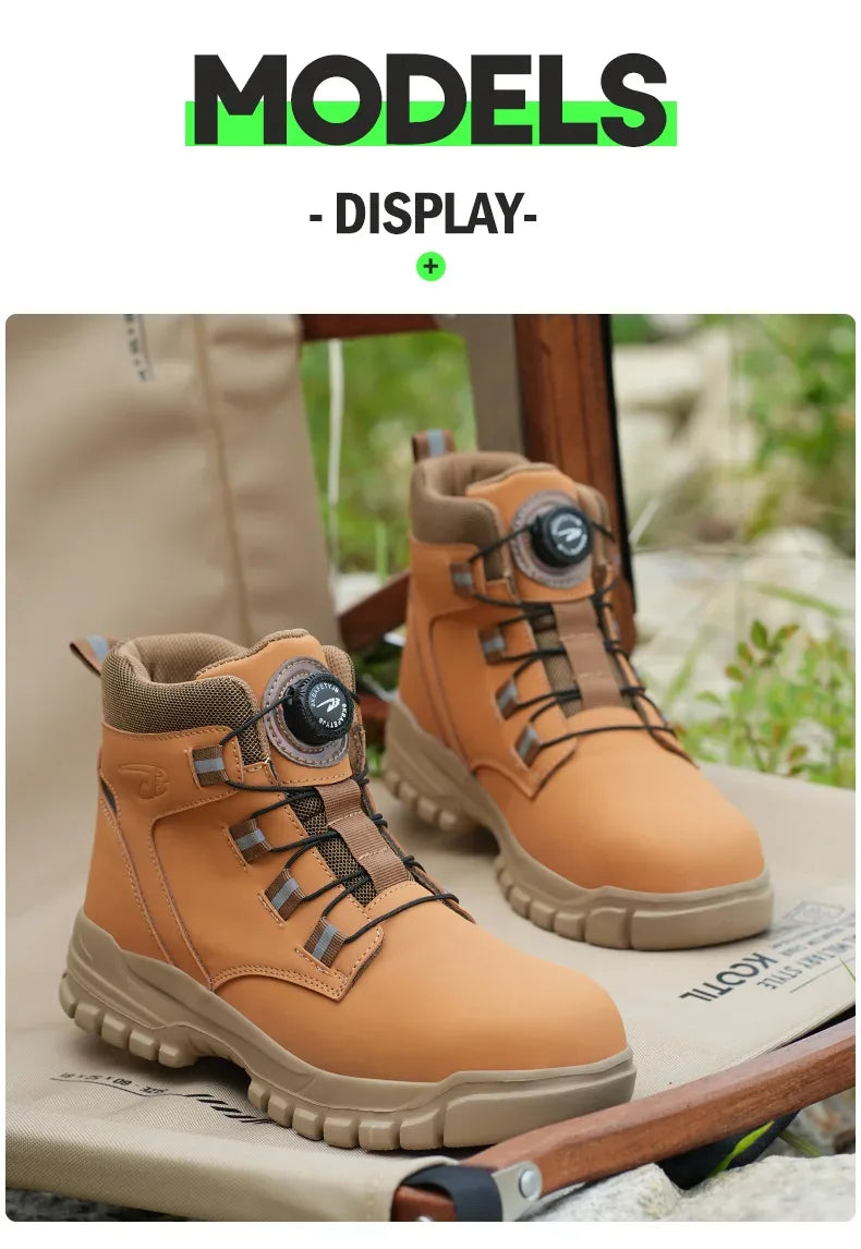 Men's Waterproof Safety Boots - ShopHub