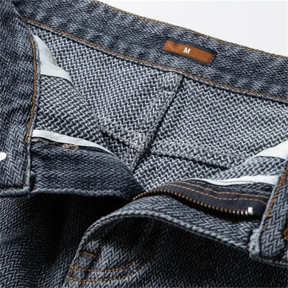 AIOPESON Men's Retro Denim Shorts - ShopHub