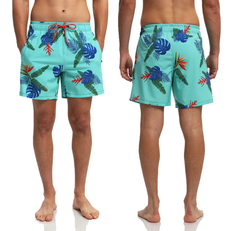 Men's breathable mesh liner boardshorts with pockets from Datifer 2026 Summer collection, suitable for gym, running, and swimming.
