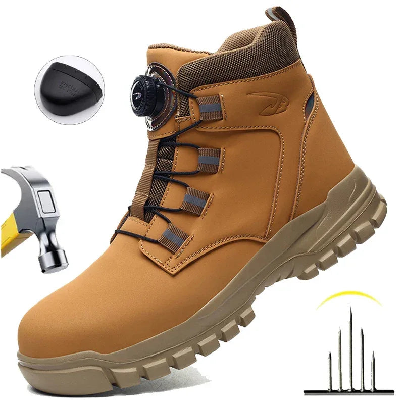 Kankeirr Men's Steel Toe Safety Boots - ShopHub