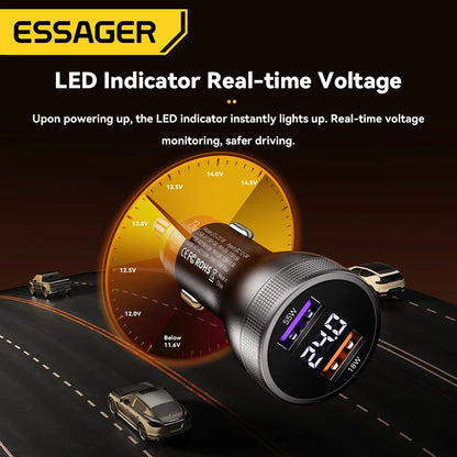 Essager 73W USB C Car Charger
