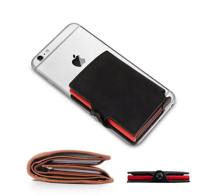 Slim Metal Business Card Holder with RFID Protection