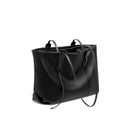FOXER Women's Shoulder Bag Genuine Leather Handbag 2026 New Large Capacity Tote Bag Female Commuter Casual Purse