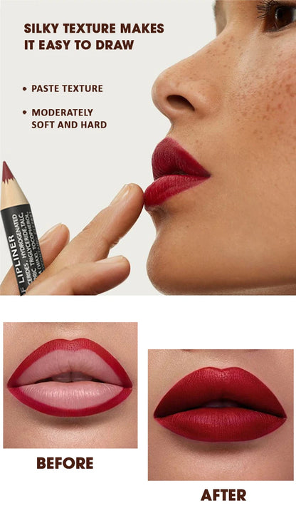 6 PCS/SET Ultra-Fine Wood Lip Liner Set