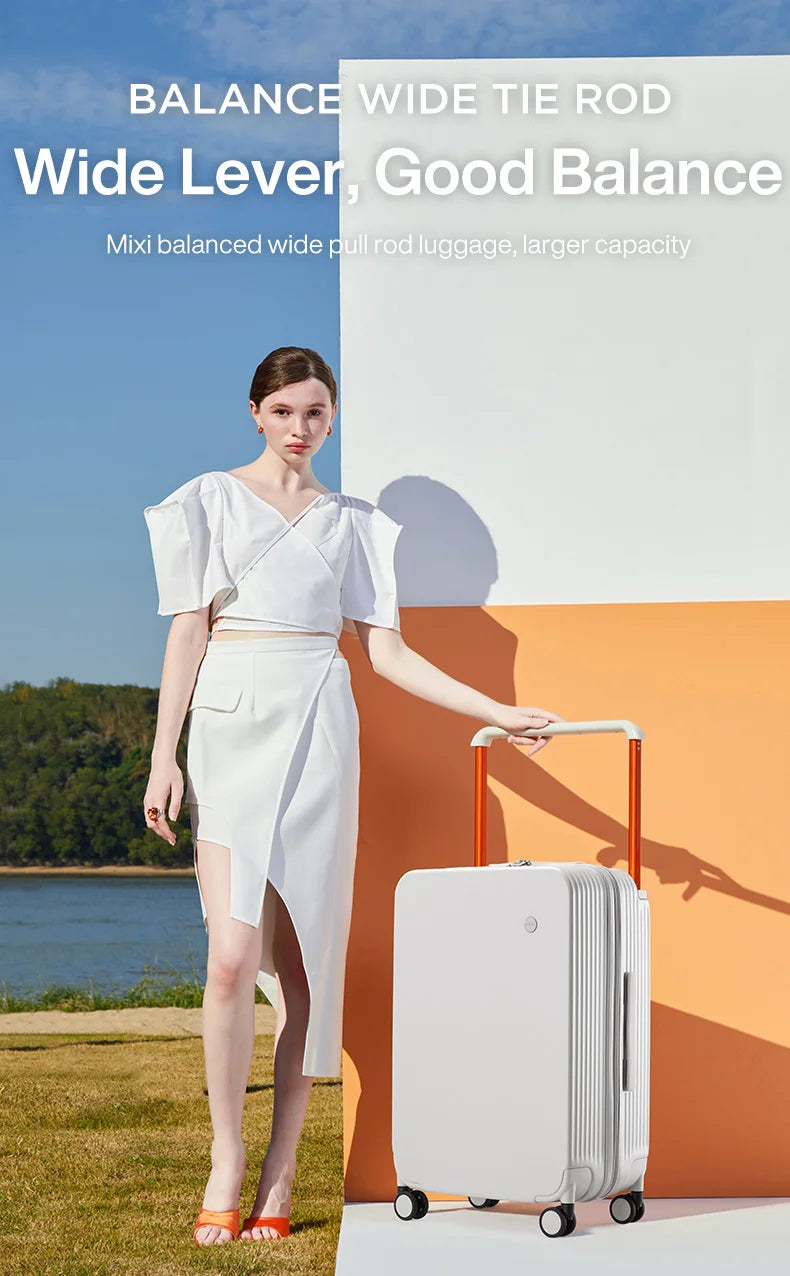 Mixi Wide Handle Travel Trolley Case