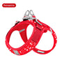 Truelove Floral Printing Mesh Harness for Dogs and Cats Small and Medium Breeds All Weather Adjustable Summer Walking TLH30131