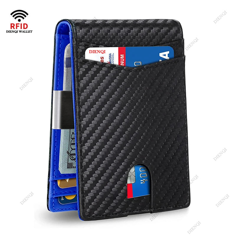 Rfid Microfier Leather Men's Luxury Wallets