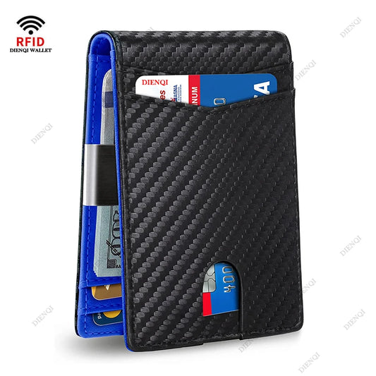 Rfid Microfier Leather Men's Luxury Wallets