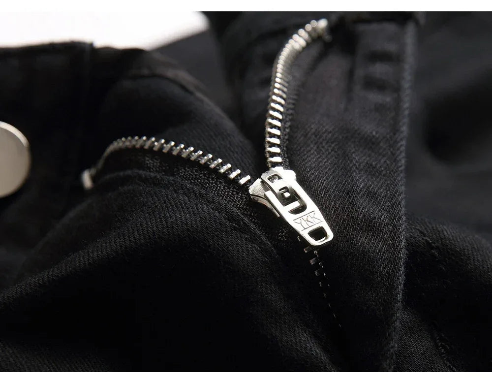 Men's Stylish Jeans Featuring Unique Letter Prints and patterns - ShopHub