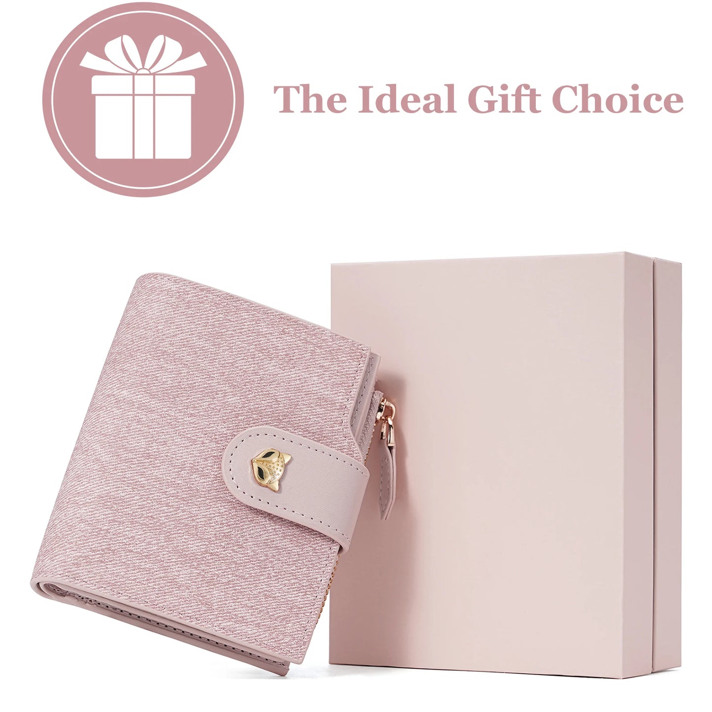 FOXER Women's Soft PU Leather Coin Wallet