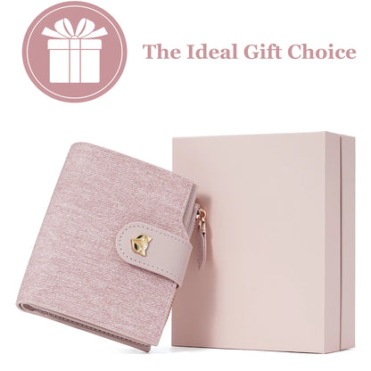 FOXER Women's Soft PU Leather Coin Wallet