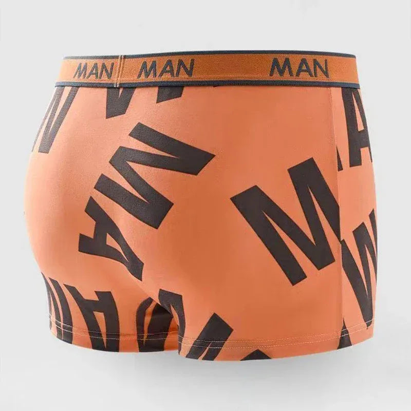 Men's 4 Pack Ice Silk Boxer Shorts - ShopHub