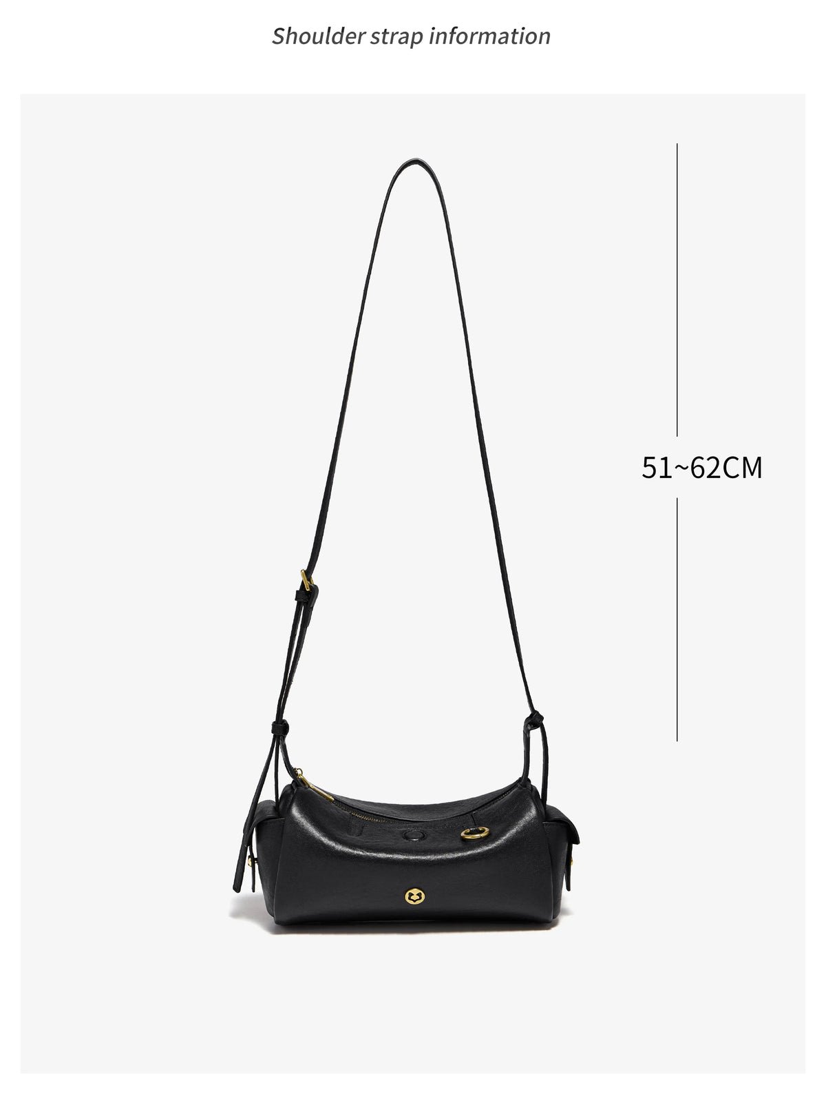 FOXER 2026 New Spring Women's Shoulder Bag Genuine Leather Cylinder Crossbody Bag Lightweight & Durable Bag for Travel & Daily