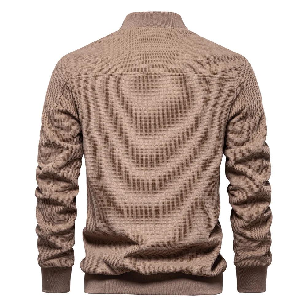 AIOPESON Men's Waffle Fleece Lined Bomber Jackets - ShopHub