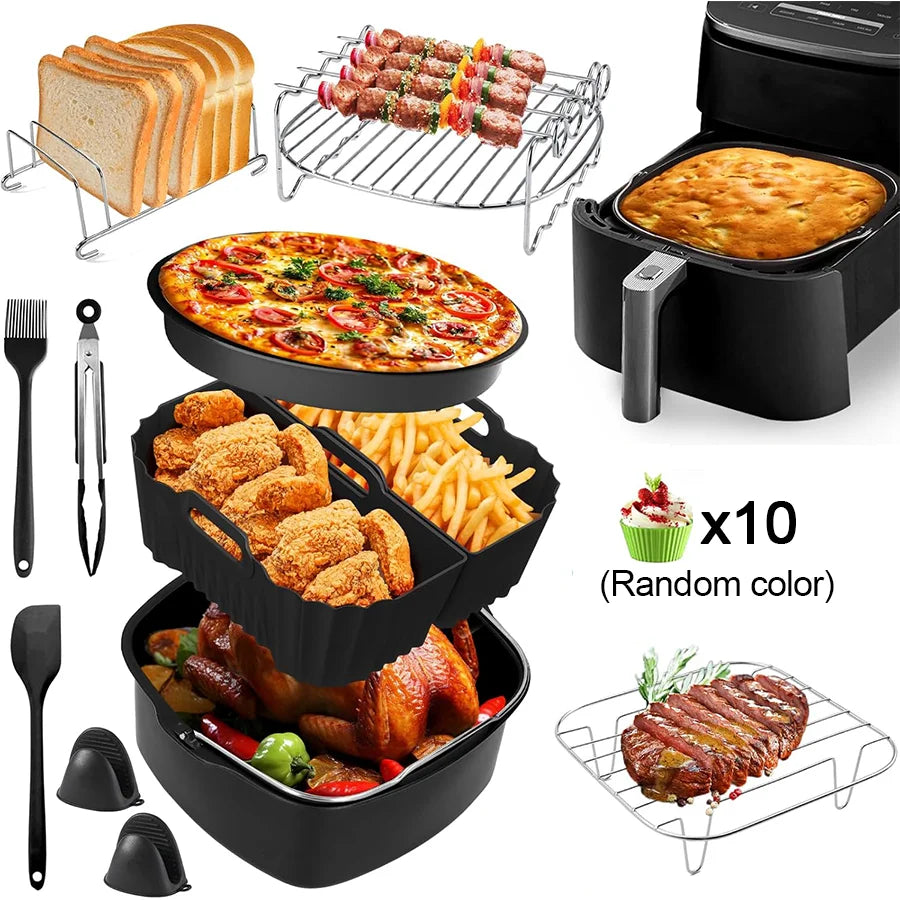Complete Accessory Set for COSORI and Ninja Air Fryers