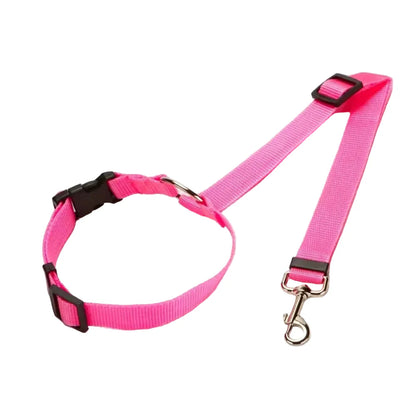 Vehcile Belt & Adjustable Nylon Leash for Dogs (7 colors available) Habicare